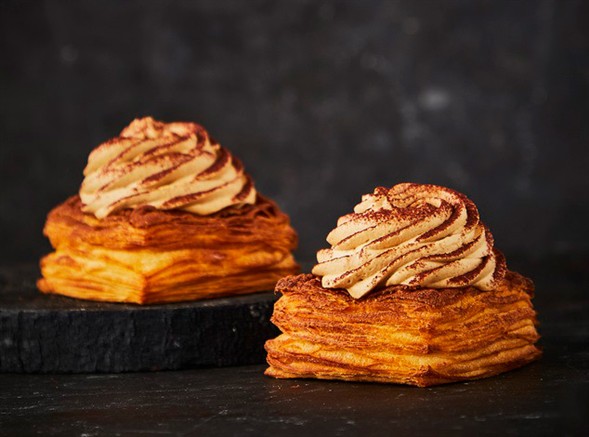 Signatur fastelavnsbolle med kaffemousse